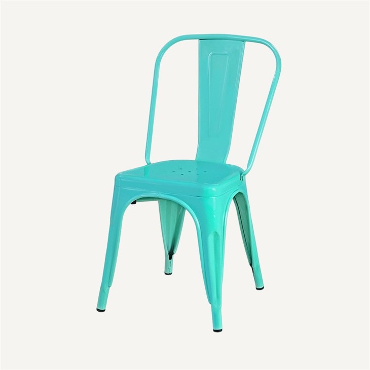 Tolix Chair Iron Painting Metal Chair Industrial Style Dinning Chair manufacturers