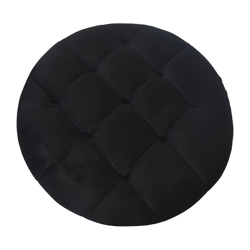 velvet ottoman